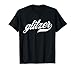 Gute Laune, lustige & sarkastische Sprüche - Glitzer T-Shirt