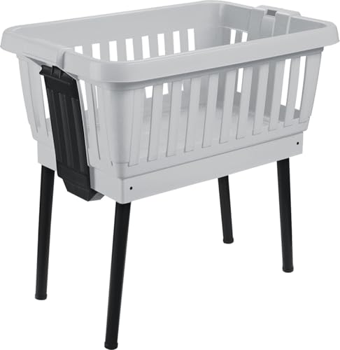 Tontarelli Wäschekorb mit ausklappbaren Beinen...