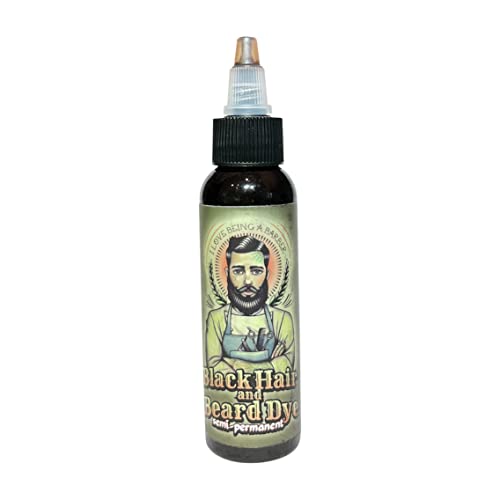 I-LOVE-BEING-A-BARBER-Black-Hair and Beard-Dye-Enhancement-2oz