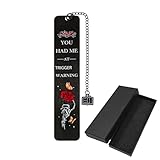 Spicy Dark Romance Bookmarks Novel Enthusiast Book Accessories Student Study Stationery Teacher Office Supplies for Books Office Study (Dark Romance - Rose Butterfly)