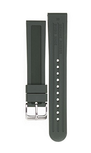 Victorinox Swiss Army Dive Master Army Green Genuine Rubber Strap Diver Watch Band 20Mm #TOP3
