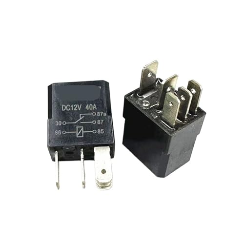 Relé de coche 12V 40A de 5 pines con alta resistencia térmica para aire acondicionado