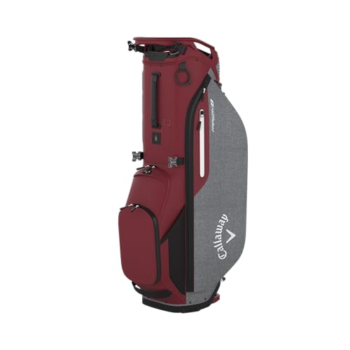 Callaway Golf Fairway Plus Stand Bag (Brick/Charcoal Heather)