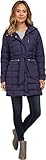 U.S. Polo Assn. Junior's Long Self-Belt Puffer Coat