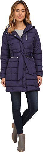 U.S. Polo Assn. Junior's Long Self-Belt Puffer Coat