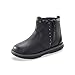 Stride Rite Girls SRT Lena Fashion Boot, Black, 6 Little Kid