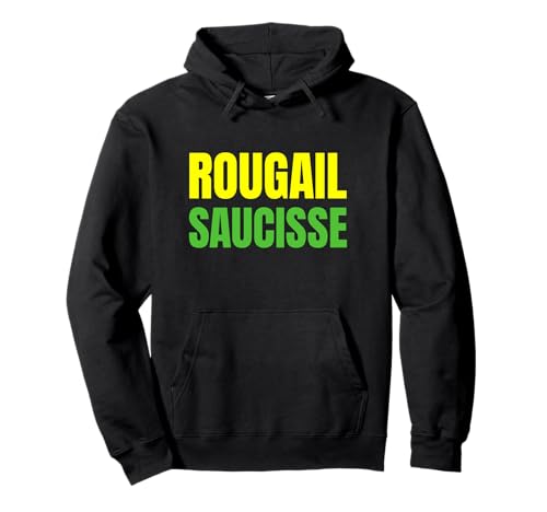 Rougail Plat Réunionnais Idée-cadeau Île de la Réunion Sweat à Capuche