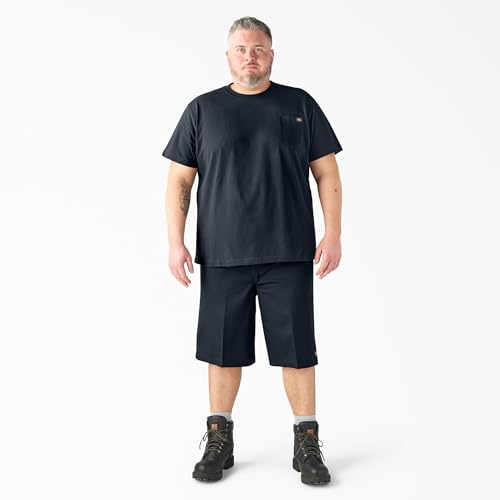 Dickies Men's Big & Tall Heavyweight Crew Neck Short Sleeve Tee Big-Tall
