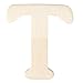 RAYHER 6161900Â Wood Letter, 4Â cm, T