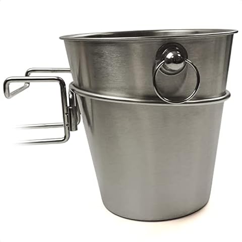 idooka Large Ice Bucket Champagne Cooler with Table Mount Holder Included, Silver Metal Stainless Steel, for Parties and Bars, Home, Garden, or Kitchen, Great Wine Gifts Chiller for Moet, Rose Bottles Cover