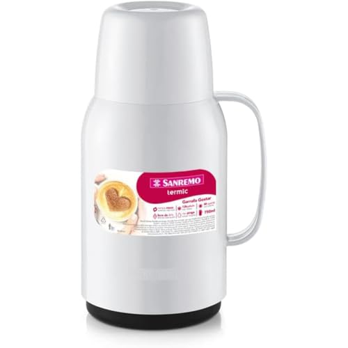 Sanremo - Garrafa Térmica Plástica Gostar de 750ml, Linha Termic