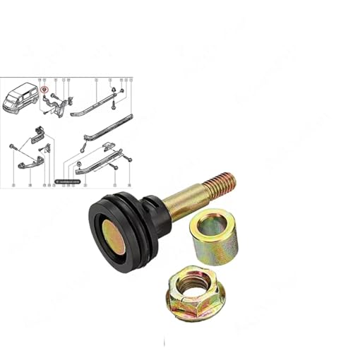 Accesorios para rodillos de puerta corredera Master MK2 2003 a 2009 techo 4