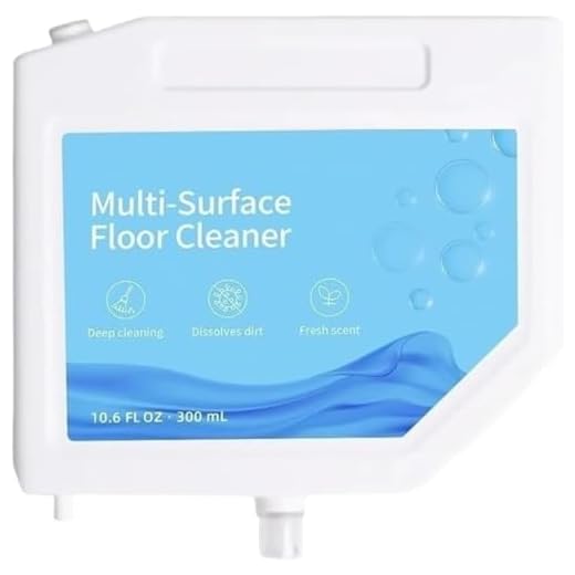 Dreame Reinigungslösung, Flüssigkeit geeignet für alle Hartböden wie Holz, Fliesen und Marmor für den Roboterstaubsauger Dreame L10s Ultra, zum Einsetzen in die Ladestation, 300ml x 3 Stk