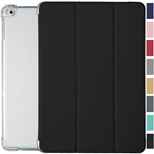 Image of DuraSafe Cases for iPad 9.7 5th 6th Gen Air 1st 2nd Generation [iPad 5 6 Air 1 2] A1893 A1822 A1566 A1474 MH2V2HN /A MRM52HN /A Slim Cover with AirCushion Corner for Extra Shock Protection - Black