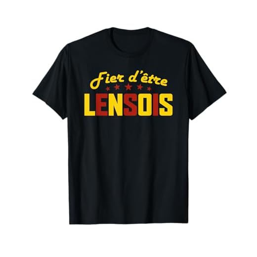 T-shirt "Fier D'être Lensois"
