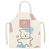 Este delantal con pechera ajustable es muy casual y práctico. Ya sea chef, mesero, estilista u otra profesión, use este delantal para evitar la grasa de cocinar y otras manchas.