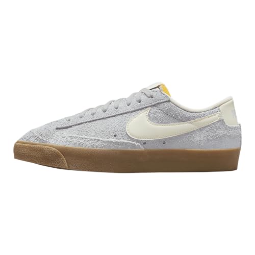 NIKE FQ8060-003 Blazer Low '77 Vintage Femme Football Grey/Pale Ivory-Gum Light Brown EU 39