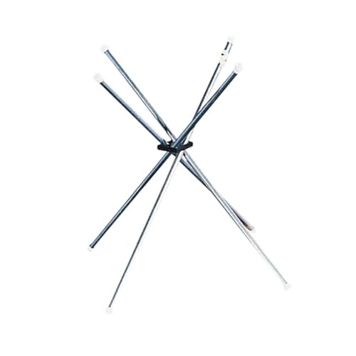 S&S Worldwide Quadpod Jr Portable Game Stand. Portable Stand Quickly Unfolds to 30" High. Supports 24" and Larger Games.