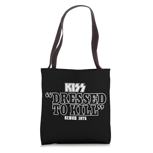 Bolso tote oficial exclusivo de KISS 'Dressed to Kill' de 1975 miniatura 1