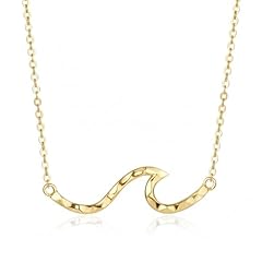 Hammered 14K Yellow Gold Plated