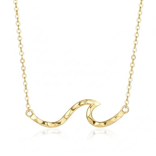 Ocean Wave Necklace by Aloha Jewelry Co.