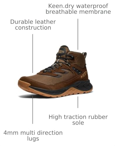 Image of KEEN Men's Hightrail Mid Waterproof Hiking Boots