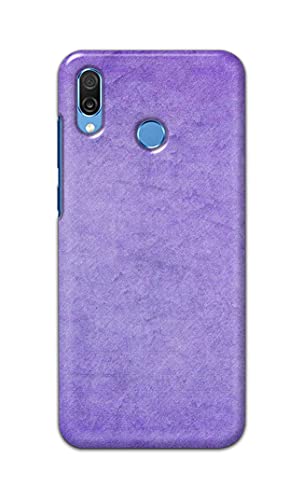 Image of Plain Purple Hard Back Case Cover for Honor Play, COR-AL10, COR-L29, COR-L09 Back Cover -(J5) VNS2226