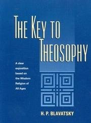 The Key to Theosophy 0722950632 Book Cover