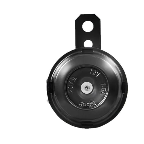 Klaxon Moto 12V Universel, Avertisseur Sonore Étanche 100 dB, Klaxon Électrique en Métal avec Support de Montage, Compatible Moto Scooter Voiture