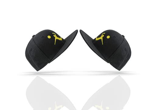 Zell Technologies Black Baseball Cap For Men And Women, Snapback Hat For Sports, Running, Workout, And Tennis, Sun Protective Outdoor Performance Hat, Avp Adjustable Volleyball Cap #TOP4