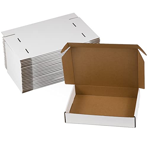 Boîtes d'expédition en carton ondulé blanc pour packaging de créateurs - 2