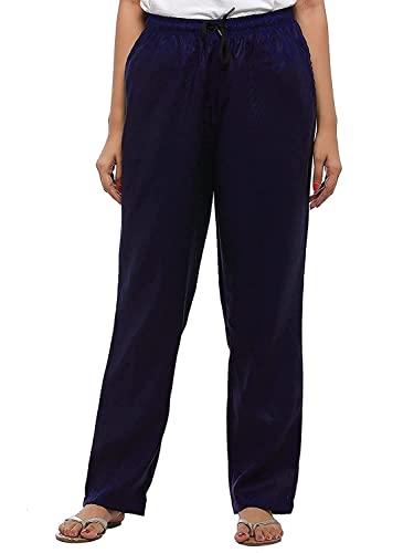 Image of Women's Denim Loose fit Pants /Trousers