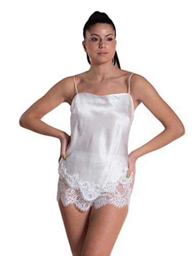 Marjolaine Bébé Poupée Mariée ensemble haut et culotte en soie 4OCE4003 blanc taille 36