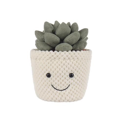 Peluche de planta suculenta Apricot Lamb Echeveria de 20 cm lavable para bebés