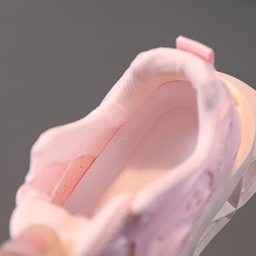 Kids Light Up Shoes Baby Toddler Flash Sneakers with Luminous Sole for Boys Girls Best Gift for Birthday Day (A3-Pink, 6.5 Infant)4