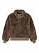 NAME IT Mini Mädchen NMFMANETTE Faux FUR Bomber JACKET1 Teddyjacke, Chocolate Chip, 98