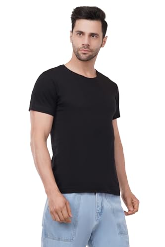 Caseria Men's Cotton Printed T-Shirt -Camel Rider | 100% Cotton | Half Sleeves | Regular Fit | Printed | Round Neck | Graphic T Shirt