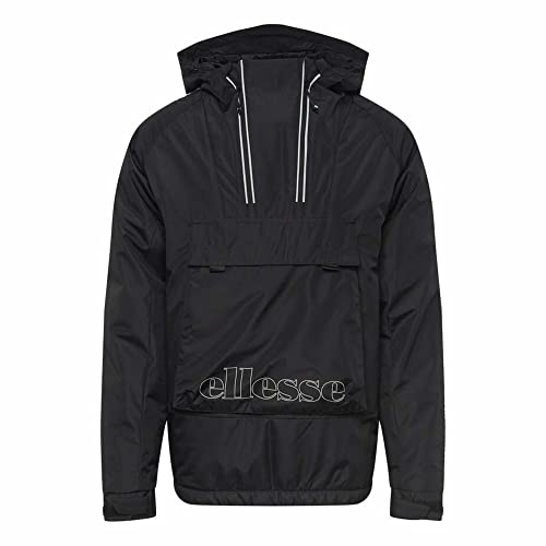 Ellesse Skilerio Oh Jacket Veste Homme noire de mi-saison imperméable à capuche