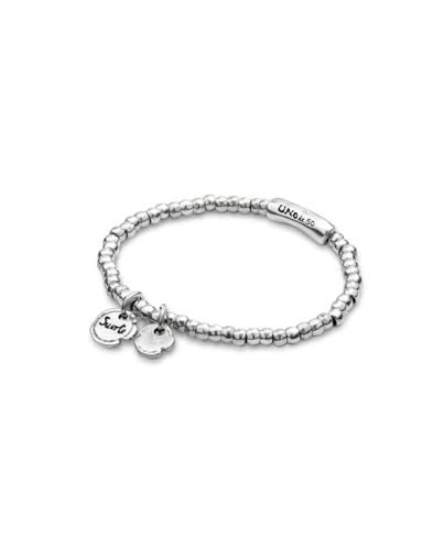 UNOde50 CERTIFICATED LUCK Stretch Bracelet, Sterling Silver-Plated3