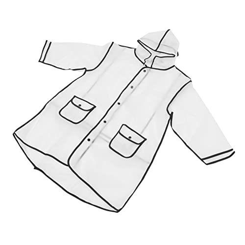 1pc Transparent One-piece Raincoat Child Portable Eva/3233