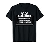 Barbarian gifts for Barbarian Lover