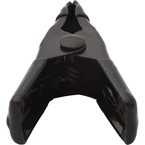 Online Best Service 100 Pcs. 2" Inch Spring Metal Clamps Wholesale Bulk - All Black #TOP3