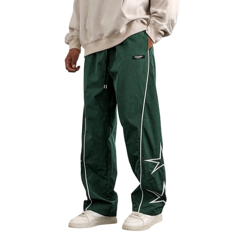 Pantalon de jogging cargo homme avec broderie vintage urbaine