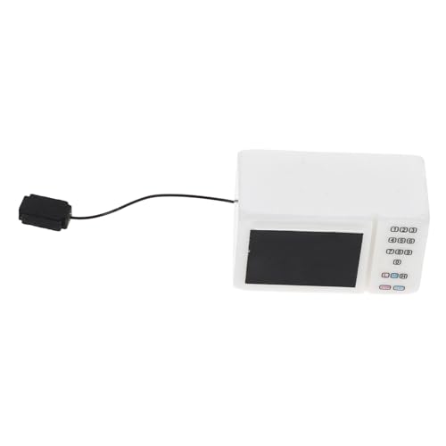 Milisten Mini Microondas Microondas Microondas Retro Hornos Microondas Hornos Microondas Decorativos Modelo De Horno Microondas Muebles De Casa Miniatura Muebles Mini Retro Mini Comida