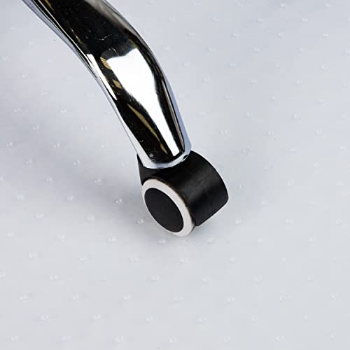 Mind Reader 9-To-5 Collection, Office Chair Mat With Spikes For Low Pile Carpet, 48 X 36, Pvc, Clear #TOP7