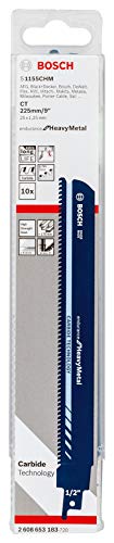Get Discount 70% Price Bosch 2608653183 Saber Saw Blade S 1155 Chm 10 Pcs