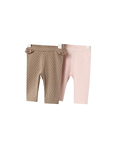Caleçons de bébé fille Mayoral anti-irritation lot de 2 shorts doux couleur taupe vig