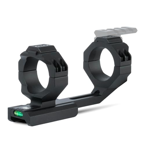 Image of Monstrum Beast Series Cantilever Scope Mount | Includes Anti-Cant Level Bubble, Modular Piggyback and Diving Board Attachments