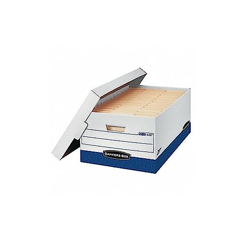 Bankers Box 0063201 Presto Maximum Strength Storage Box, Legal 24, 15 X 24 X 10, We, 12/carton