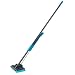 Beldray Fregona LA050915 con Mango Largo y Cabezal Adicional, Negro/Azul, Turquesa, Mopa...